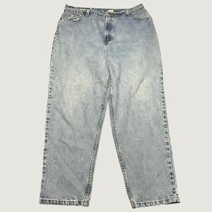 Levi's 522 Tapered Fit Jeans Light Blue Women 20 SHT Vintage 90s High Rise Mom